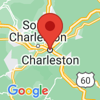 Map of Charleston, WV